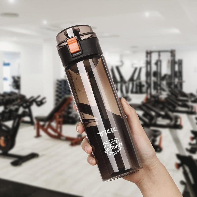 TKK ขวดน้ำ พลาสติก Tritan BPA FREE ขนาด 400ml และ 500ml เบา พกพาง่าย รุ่นยกดื่ม สำหรับเด็กและผู้ใหญ่