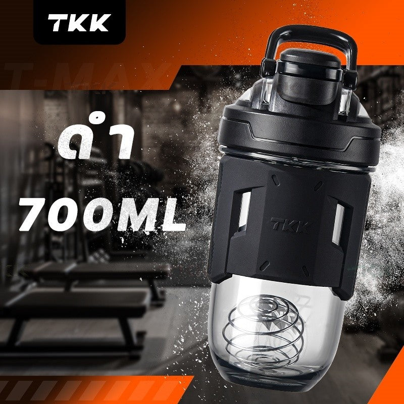 TKK แก้วเชคโปรตีนขนาด 700ml วัสดุ tritan BPA Free สำหรับชงโปรตีน เชคเวย์ Protein Shaker Bottle