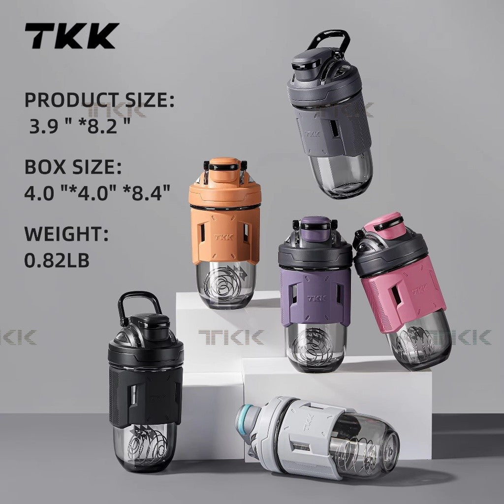 TKK แก้วเชคโปรตีนขนาด 700ml วัสดุ tritan BPA Free สำหรับชงโปรตีน เชคเวย์ Protein Shaker Bottle