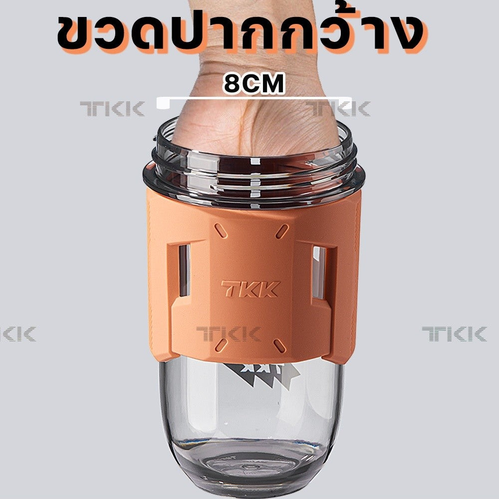 TKK แก้วเชคโปรตีนขนาด 700ml วัสดุ tritan BPA Free สำหรับชงโปรตีน เชคเวย์ Protein Shaker Bottle
