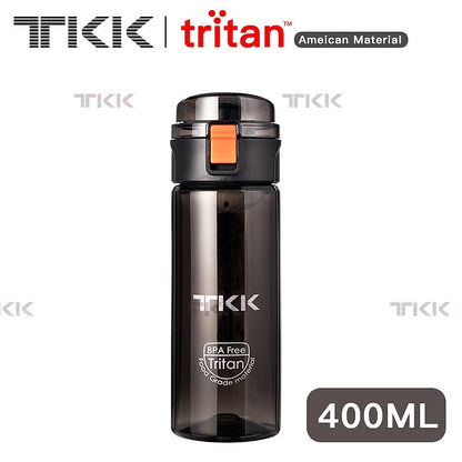 TKK ขวดน้ำ พลาสติก Tritan BPA FREE ขนาด 400ml และ 500ml เบา พกพาง่าย รุ่นยกดื่ม สำหรับเด็กและผู้ใหญ่